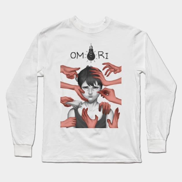 Omori Long Sleeve T-Shirt by shadowNprints